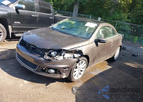 2012 Volkswagen Eos Komfort из США, поврежденный, VIN WVWBW7AH9CV004592